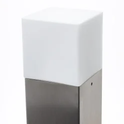 LCD Veilampe Linus i stål Discount