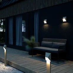 Nordlux Veilampe Pontio Garden høyde 85 cm, sand Outlet