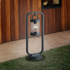 Trio Lighting Veilampe Sambesi med skumringssensor 60 cm| Gatebelysning, Pullert Belysning