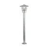 Searchlight Veilampe X Conrad, sølv, IP44, høyde 51 cm, stål| Gatebelysning, Pullert Belysning