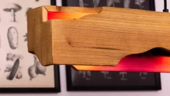 Eco-Light Venus bordlampe, brun, høyde 25 cm, av tre| Bordlamper