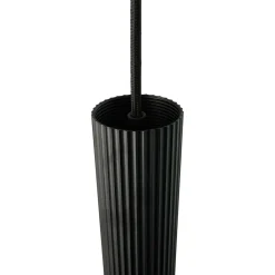 Nordlux Vico pendellampe, fire lys, lang, metall, svart| Pendellamper