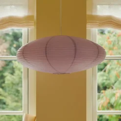 Nordlux Villo 60 papirlampeskjerm Ø 60cm høyde 25cm, lilla| Lampeskjermer