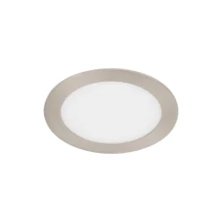 Telefunken Virgo innfelt LED-belysning, RGBW, nikkel, Ø 17 cm| Smarthus Belysning