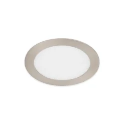 Telefunken Virgo innfelt LED-belysning, RGBW, nikkel, Ø 17 cm| Smarthus Belysning