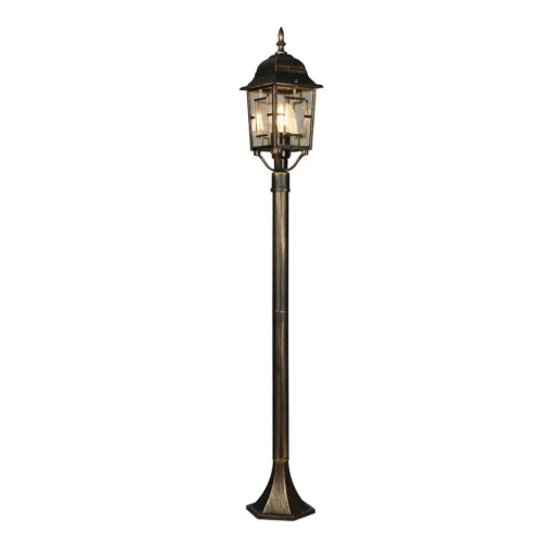 Trio Lighting Volturno stibelysning, rustfarget, høyde 100 cm, aluminium Sale