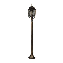 Trio Lighting Volturno stibelysning, rustfarget, høyde 100 cm, aluminium Sale