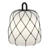 Wever & Ducré Lighting WEVER & DUCRÉ lampeskjerm Costa 2.0, svart, tau, Ø 28 cm| Elektromateriell