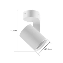 Wever & Ducré Lighting WEVER & DUCRÉ Sqube 1.0 PAR16 downlight hvit Sale