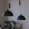 EGLO Winkworth pendellampe, svart, lengde 118 cm, metall, 2 lyskilder.