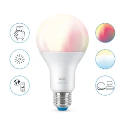 WiZ A67 LED-pære Wi-Fi E27 13W matt RGB Online