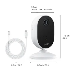 WiZ Indoor Security kamera med Wi-Fi Clearance