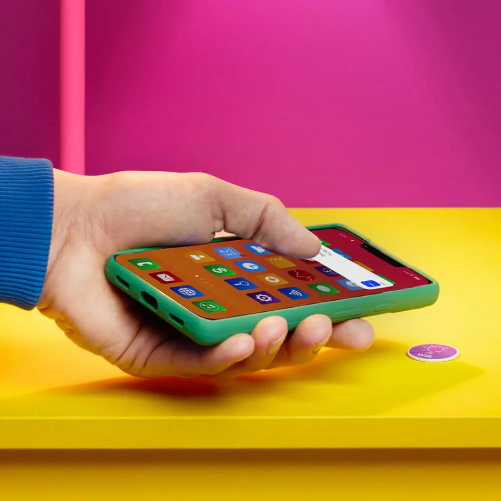 WiZ NFC tag, selvklebende, autark, 4 stk| Tilbehør