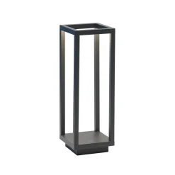 Zafferano Home LED-batteri-lykt IP54 mørkegrå Sale