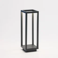 Zafferano Home LED-batteri-lykt IP54 mørkegrå Sale