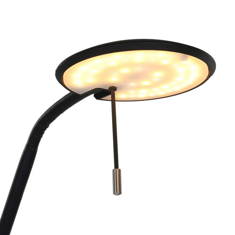 Steinhauer Zodiac LED-uplight med LED-leselampe, svart Online