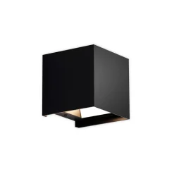 MCJ Zuza 2 vegglampe, svart, metall, fire vinger, 10 cm, G9| Vegglamper